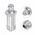 Uxcell Steel Straight Grease Fitting G1 8 Thread 11mm Width Hydraulic Accessories 10pcs