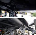 Utv Rearview Center Mirror Adjustable Wide Convex For 2017 2018 2019 2020 Can Am Maverick X3 Max R Windshield Mount Black With