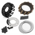 Sfriding Clutch Basket Kit For Yamaha Banshee 350 Yfz350 1987-2006 Including Friction Plates Steel Springs Black