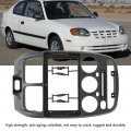 Qiilu 9in Car Radio Fascia Navigation Panel Frame Installation Dashboard Gps Replacement For Hyundai Verna 1999