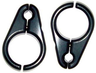 Modquad 5 16 Brake Line Clamps For 3 4 In A-arms Black