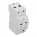 Distribution Box Voltage Arrester Resisting Fireproof Pc Material 60ka White Protection Device For Factory Household 2p 275v