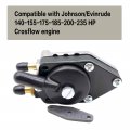 438559 Outboard Fuel Pump With Gasket Replacement Fit For Johnson 25 35 50 65 70 75 85 88 90 100 105 115 135 140 Hp 385784