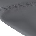 Hecasa Armrest Center Console Cover Skin Compatible With 2002-2008 Dodge Ram 1500 2500 3500 Gray Synthetic Leather