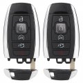 Aintier 2pcs Smart Keyless Entry Remote 2017-2020 Fit For Lincoln Continental 2 7l 2018-2020 Navigator 3 5l M3na2c94078000 Key