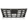 Front Bumper Upper Grille For Hyundai Tucson 2022 2023 Black Tpo Radiator Grill Part Number 86350n9000 Hy1200248 