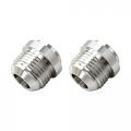 Vicue An10 10an Male Billet 1018 Mild Steel Weld On Weld In Fitting For Bung Qty 2