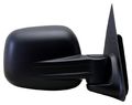 Passenger Side Mirror For Jeep Liberty Black Textured Finish Manual Foldaway And Hand Adjustable Glass Right Rh Part Number 