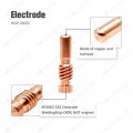 Weldingstop Electrode Kp2063-1b1 Tip Kp2062-3b1 Drag Shield Kp2065-1 Suit Pro-cut 55 80 Lincoln Cutter Torch Dia 1 3mm 0 053