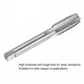 Uxcell Thread Milling Threading Tap 1 2 -12 Uns Left Hand Machine Hss High Speed Steel 6542 Uncoated 4 Straight Flutes 2b