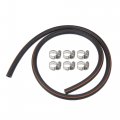 1 4 Id 3 3ft Fuel Line Length Rubber Nitrile Flexible Gas Hose With 6pcs Clamps Suitable For Systems 