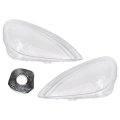 Headlight Lens Cover Pair For Mercedes Benz Slk Class R171 Slk350 Sk200 Slk300 Slk55 Amg 2005 To 2011 Front Left And Right Side 