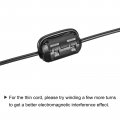 Uxcell Clip-on Ferrite Ring Core Anti-interference Noise For 3mm 5mm 7mm 9mm 13mm Diameter Cable Tvs Speakers Radio Audio