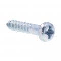 Prime-line Wood Screws Round Head Phillips Drive 6 X 3 4 In Zinc Plated 50 Pack 
