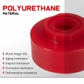 Replace For 6-116 Body Mount Bushings Kit Ford Explorer Sport Trac 2wd 4wd 2001-2005 18pcs Red Polyurethane