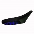 Verde Powersports Vps Seat Cover For Honda Cr250 Fits 1997 1998 1999 Blue Flame Dirtbike Black Atv 4wvps8792 