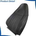 4 Pcs Seat Covers Dark Gray Synthetic Leather Front Driver And Passenger Bottom Lean Back Replacement For Express Savana 1500