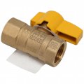 Supplying Demand 01-2808 6404 Straight Gas Shut-off Ball Valve 1 Inch Fip X 1 2