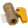 Supplying Demand 01-2808 6404 Straight Gas Shut-off Ball Valve 1 Inch Fip X 1 2