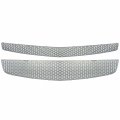 Bully Gi-68 Triple Plated Abs Snap-in Imposter Grille Overlay 2 Piece Chrome 