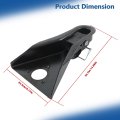 Black A Frame Trailer Coupler Heavy Duty 2 In Hitch Ball 8000lbs Capacity Steel Direct Replacement