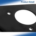 Black A Frame Trailer Coupler Heavy Duty 2 In Hitch Ball 8000lbs Capacity Steel Direct Replacement