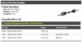 Front Left Driver Side Cv Axle Assembly Compatible With 1991-1994 2000-2006 Nissan Sentra