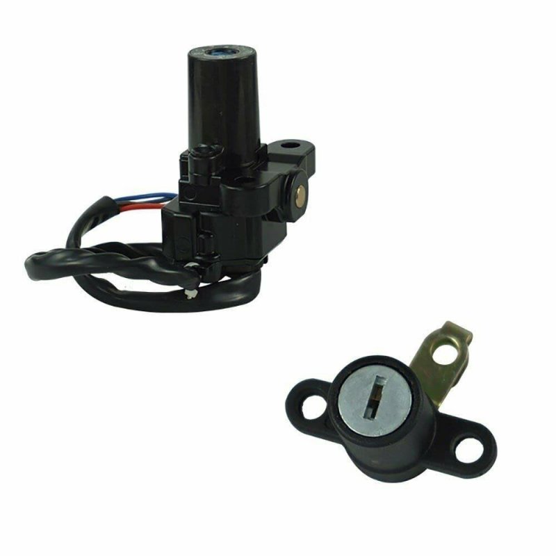 Fits For Ignition Switch Gas Cap Seat Lock Key Set Yamaha 06-12 Mt03 99-05 Yzf R6