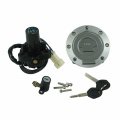 Fits For Ignition Switch Gas Cap Seat Lock Key Set Yamaha 06-12 Mt03 99-05 Yzf R6 