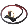 Universal Led Brake Light Strip Third High Mount Stop With Sequential Turn Signals And Drl Red Waterproof 40 6 In For Car Truck 