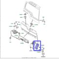 Genuine Land Rover Latch Tailgate Lower Lr4 Lr3 Rh New Lr085583