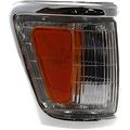 Evan Fischer Corner Light Set For 1992-1995 Toyota Pickup With Chrome Trim Driver And Passenger Side Bulbs 4wd To2521131 