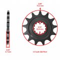 Caltric Drive Chain And Sprockets Kit Compatible With Kawasaki Kx 450f 2006-2017 Klx 450r 2008-2016
