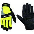 Wells Lamont 7730m High Visibility Synthetic Leather Glove Medium 