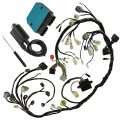 Caltric Wiring Harness And Ignition Coil With Rectifier Compatible Honda Rincon 680 Trx680fa 2006-2007