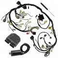 Caltric Wiring Harness And Ignition Coil With Rectifier Compatible Honda Rincon 680 Trx680fa 2006-2007
