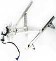 Evan Fischer Power Window Regulator For 1997-2001 Toyota Camry Rear Passenger Side With Motor To1551114 