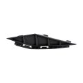Rear Bumper Cover Molding Driver Side For Hyundai Elantra 2024 2025 Plastic Vertical Outer Filler Piece Smooth Black Replaces 