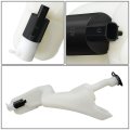Fo1288118 Factory Style Car Windshield Washer Reservoir Tank Cap Fluid Pump Compatible With Ford Fiesta 11-19 White