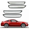 Hecasa Led Side Marker Light For 2010-2014d Mustang Base Gt Shelby Gt500 Boss 302 Replacement For Fo2551144 Fo2550144 