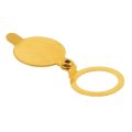 S 4788 Privacy Door Viewer Cover 1 2 Inside Diameter Ring For In Outside Cylinders Solid Polished Brass Pack 