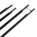 4pcs Car Window Moulding Seal Belt Trim Weatherstrip 68160 Ae010 For Sienna 2003 To 2010