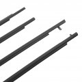 4pcs Car Window Moulding Seal Belt Trim Weatherstrip 68160 Ae010 For Sienna 2003 To 2010