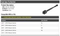 Front Inner Tie Rod End Compatible With 2013-2018 Nissan Sentra