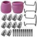 Ag-60 Plasma Cutter Torch Consumables 040 Sg-55 Wsd-60 Accessories For Cut55 Cut55pro 24pcs 
