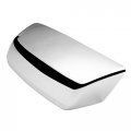 Replacement For Chevy Silverado Gmc Sierra Pair Of Exterior Side Door Top Half Mirror Covers Chrome