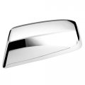 Replacement For Chevy Silverado Gmc Sierra Pair Of Exterior Side Door Top Half Mirror Covers Chrome