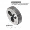 Uxcell 2pcs Round Threading Dies Metric M2 X 0 4 Thread Right Hand Alloy Tool Steel Screw Cutting Die Repair