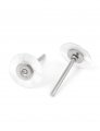 Uxcell 25mm Dia Nylon Wheel Rotary Brushes Buffing Polishing Tool White 20pcs