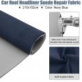 Suede Headliner Fabric 85 In X 60 Foam Backed For Car Truck Rv Suv Navy Blue Interior Trim Diy Repair Replacement